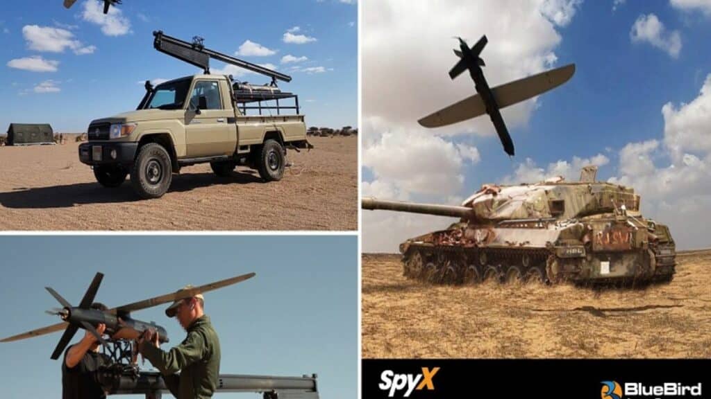 Nouveaux tests du drone kamikaze SpyX, qui redéfinit la doctrine tactique des FAR