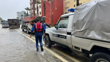 Inondations : la mobilisation se poursuit à Ksar El Kébir, plus de 20.000 habitants évacués
