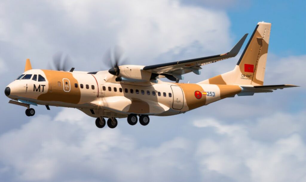 Les Forces Royales Air réceptionnent leur premier Airbus C295.