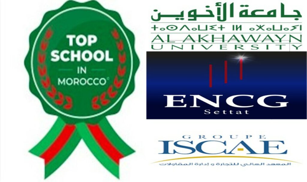Al Akhawayn, ENCG Settat et ISCAE : Classement Top School in Morocco 2026 des écoles de management au Maroc