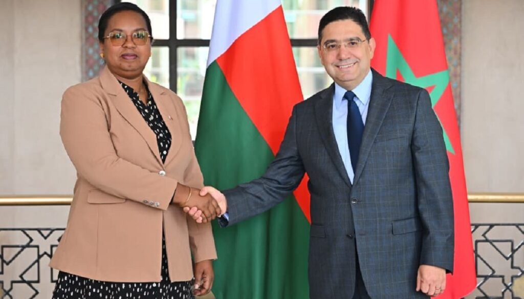 Madagascar - Maroc : Nasser Bourita et Alice N’Diaye lors de leurs entretiens à Rabat