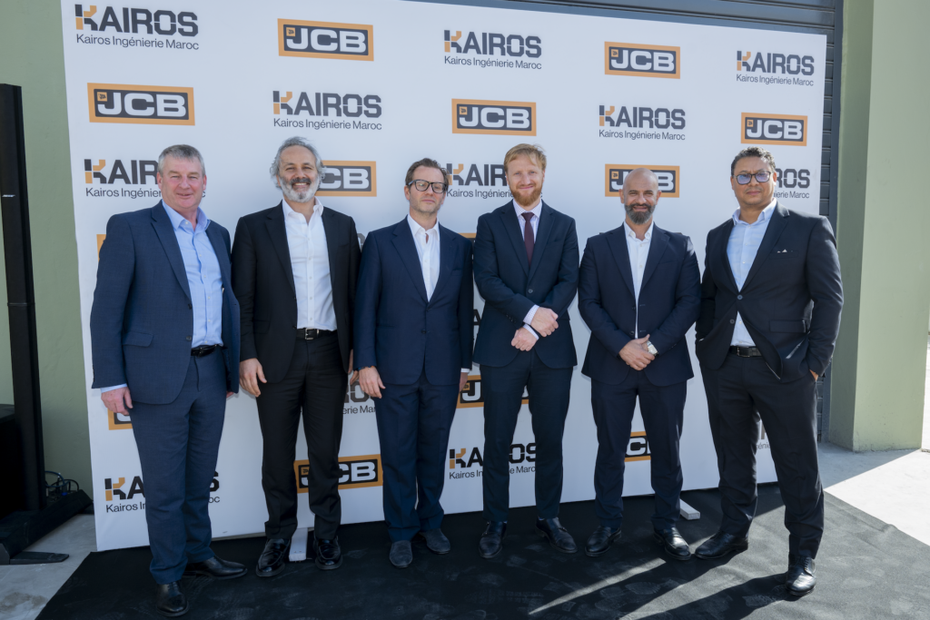 Équipements de construction : KAIROS devient distributeur exclusif de JCB au Maroc