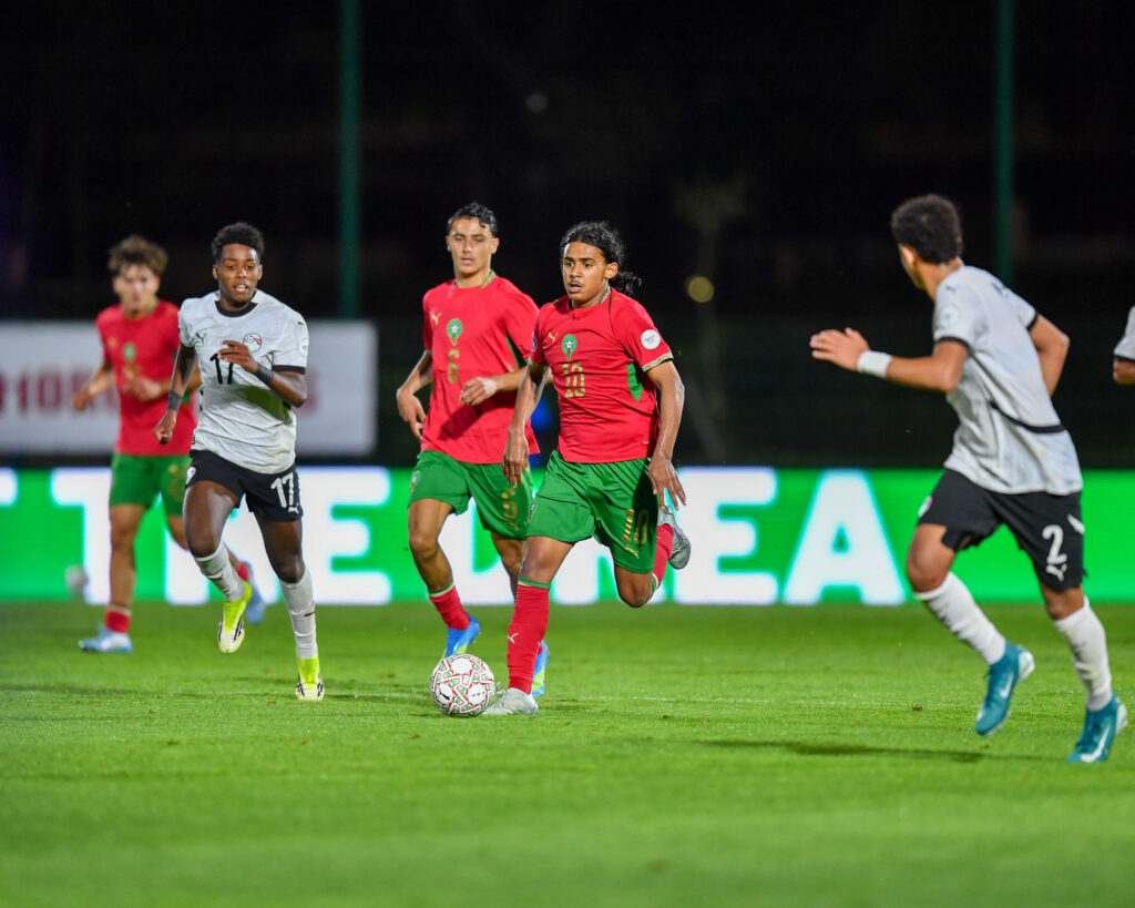 Can U17. Le Maroc défait par l’Égypte et finit hors du podium (0-2)