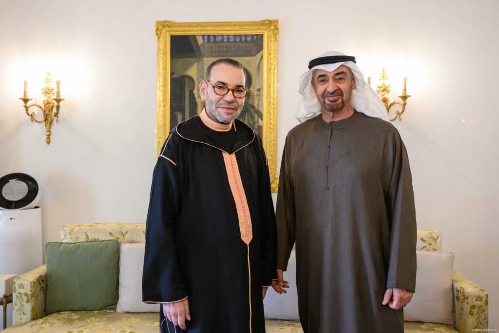Le Roi Mohammed VI s'est réuni à Rabat avec Cheikh Mohammed Ben Zayed Al-Nahyane
