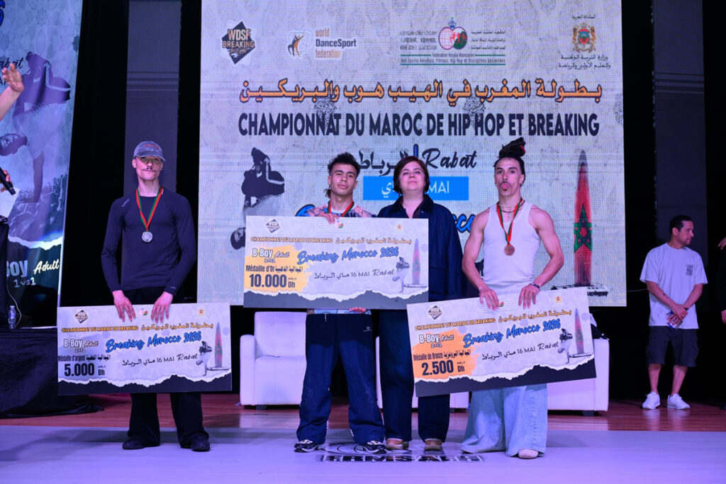 Le breaking marocain veut s’imposer aux championnats nationaux